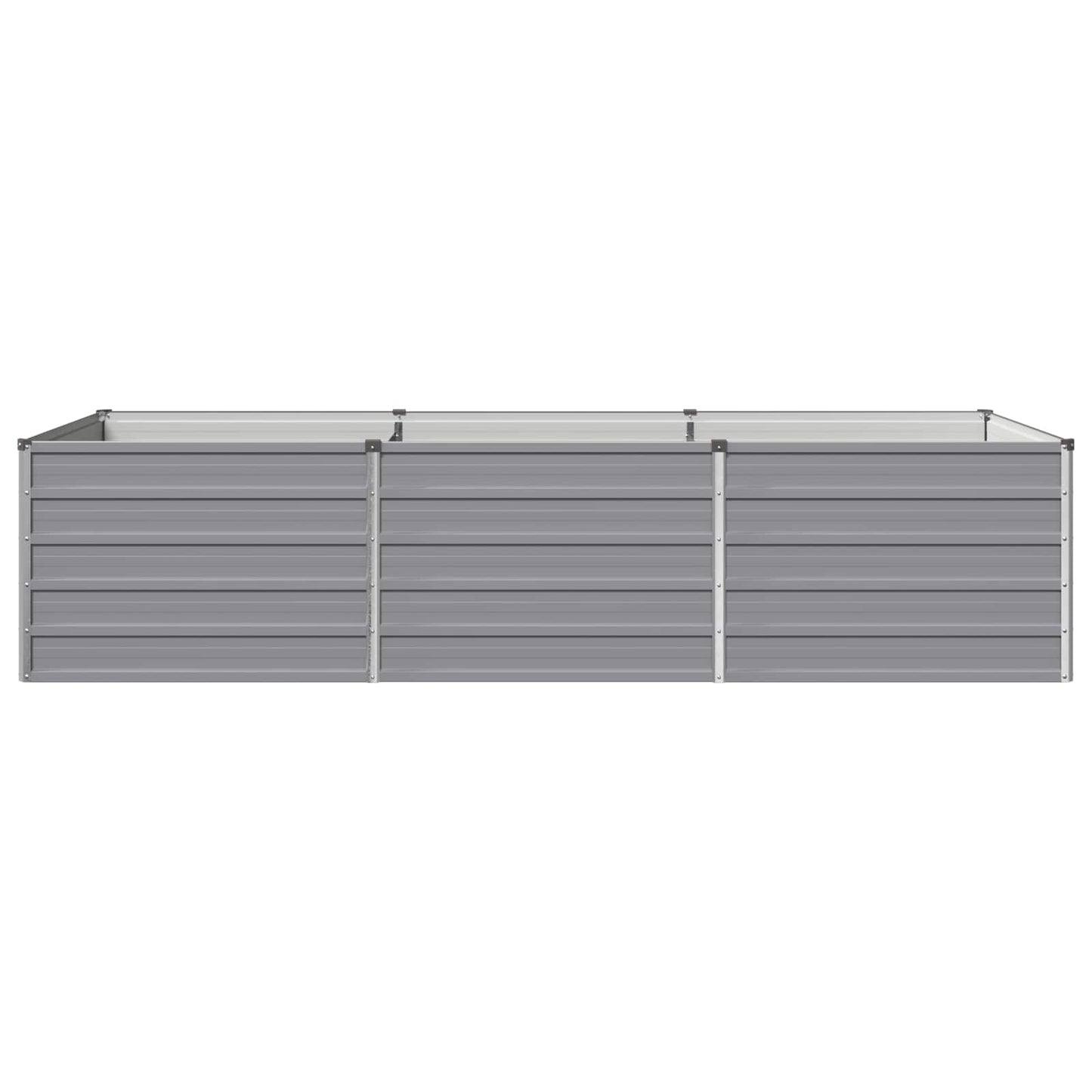 Pakelta sodo lova Pilka 240 x 80 x 55 cm