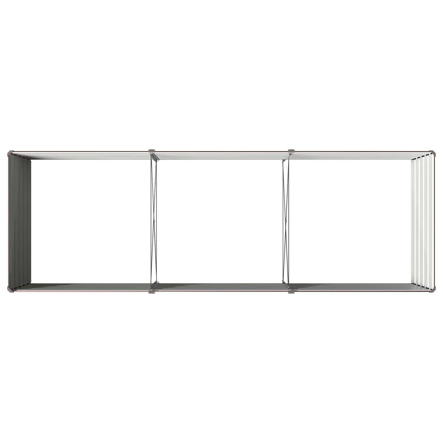 Pakelta sodo lova Ruda 240 x 80 x 55 cm
