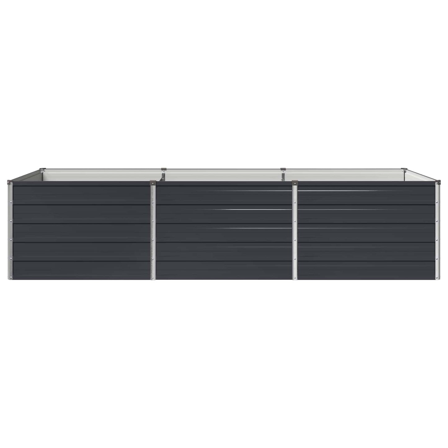 Pakelta sodo lova Antracito 240 x 80 x 55 cm