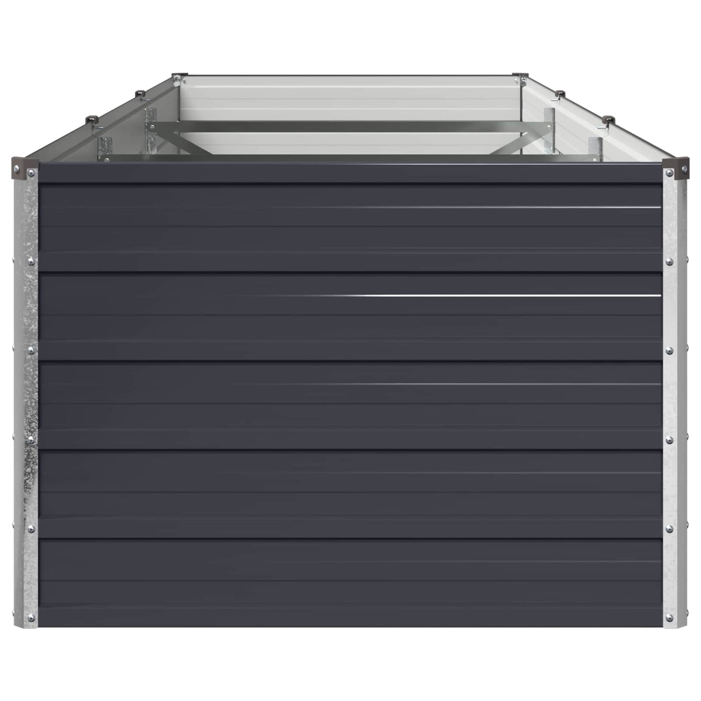 Pakelta sodo lova Antracito 240 x 80 x 55 cm