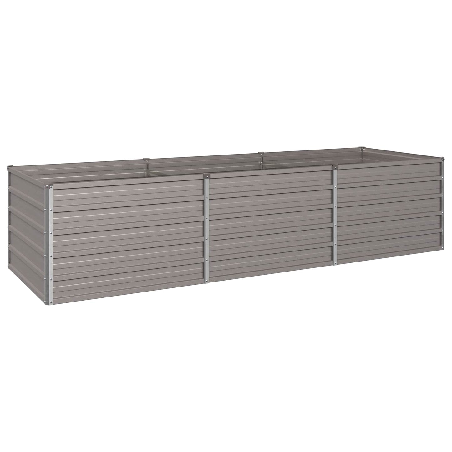 Pakelta sodo lova Rūdijanti 240 x 80 x 55 cm kartonas