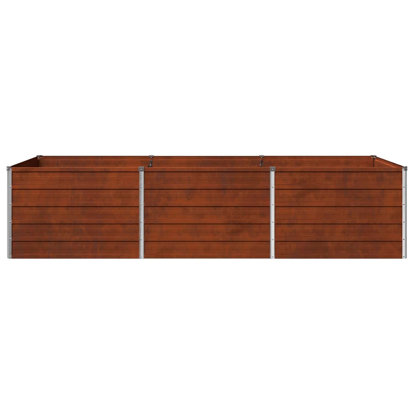 Pakelta sodo lova Rūdijanti 240 x 80 x 55 cm kartonas