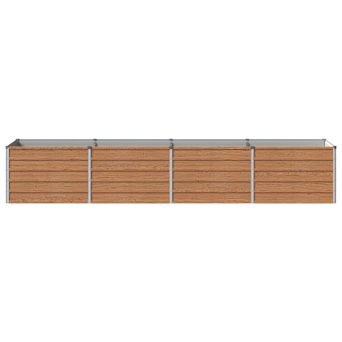 Pakelta sodo lova Medžio rudas 320 x 80 x 55 cm