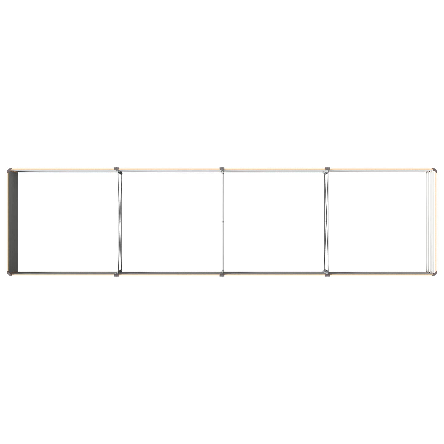 Pakelta sodo lova Natūrali 320 x 80 x 55 cm