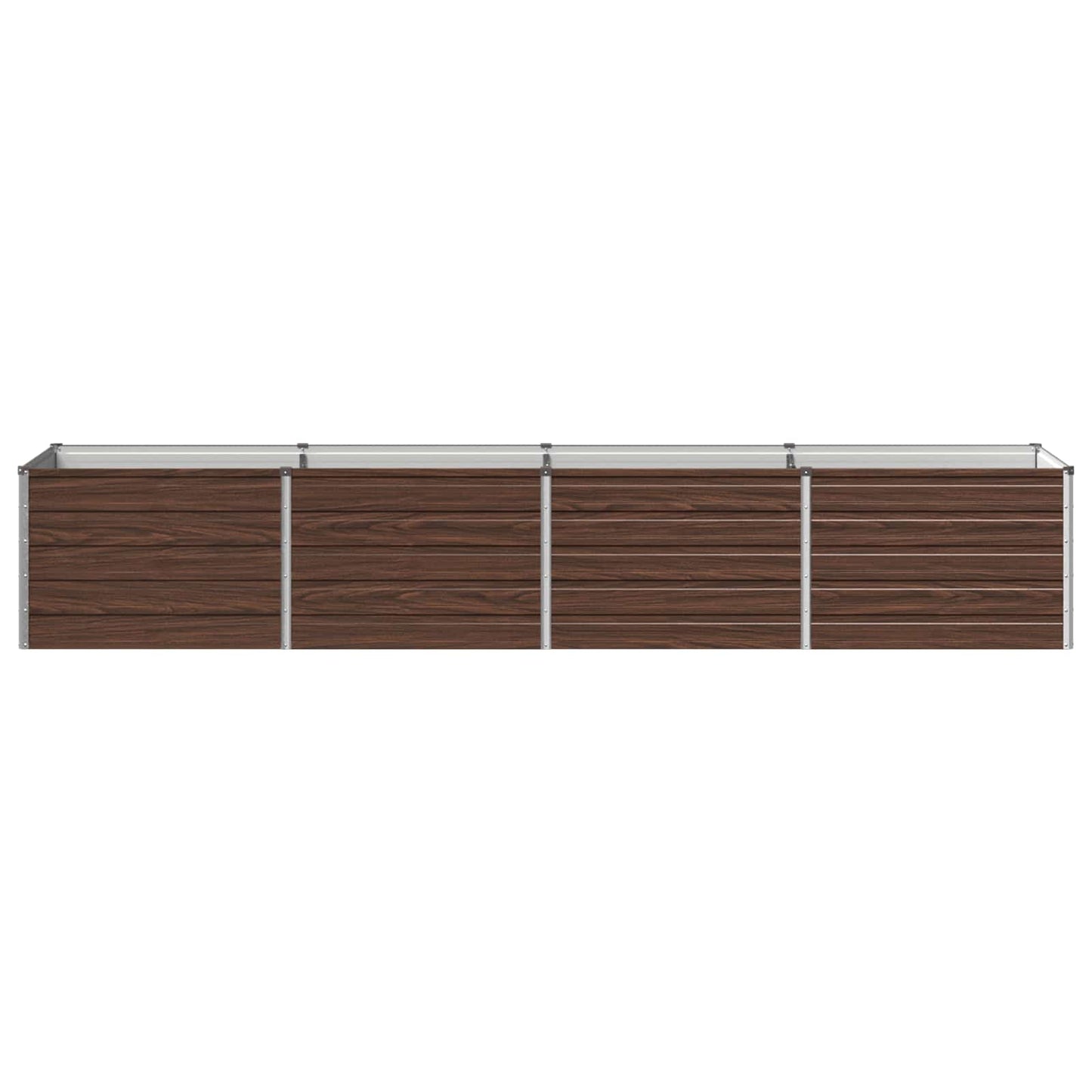 Pakelta sodo lova Juoda 320 x 80 x 55 cm