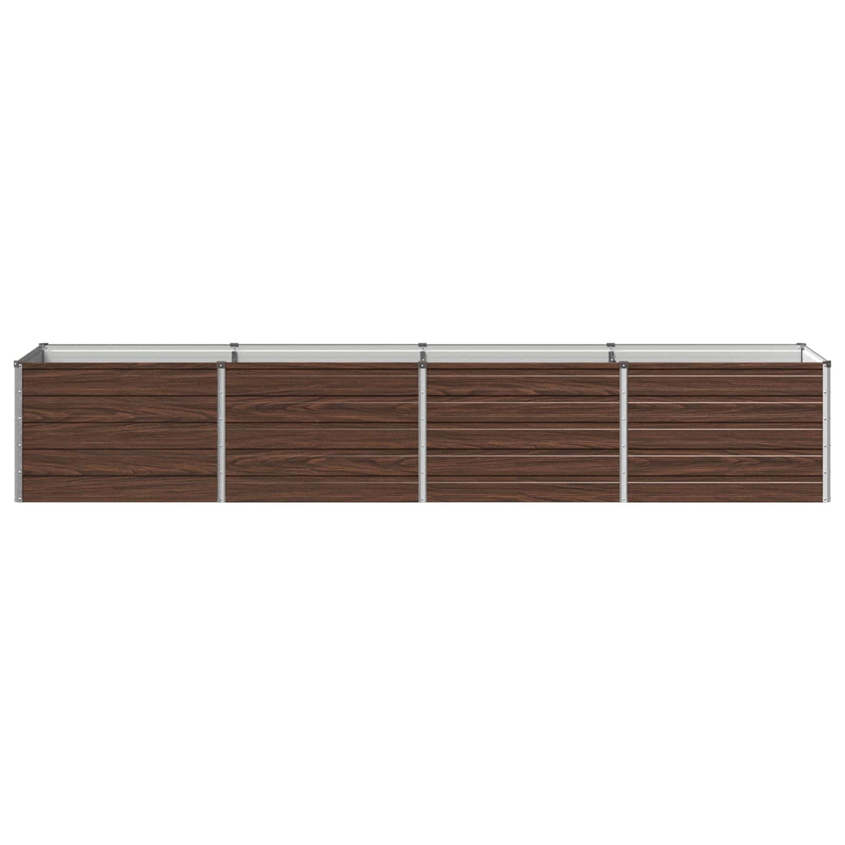 Pakelta sodo lova Juoda 320 x 80 x 55 cm