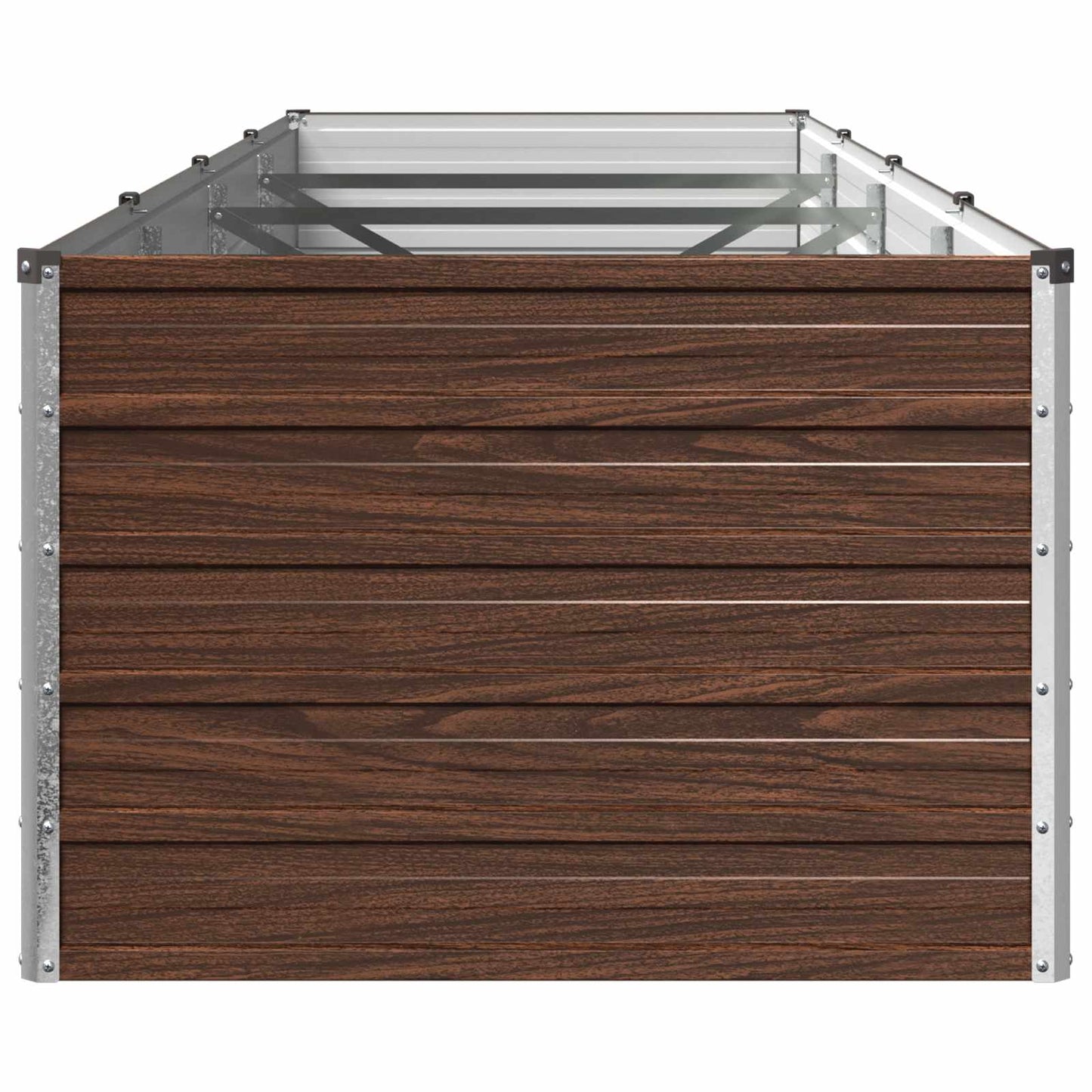 Pakelta sodo lova Juoda 320 x 80 x 55 cm