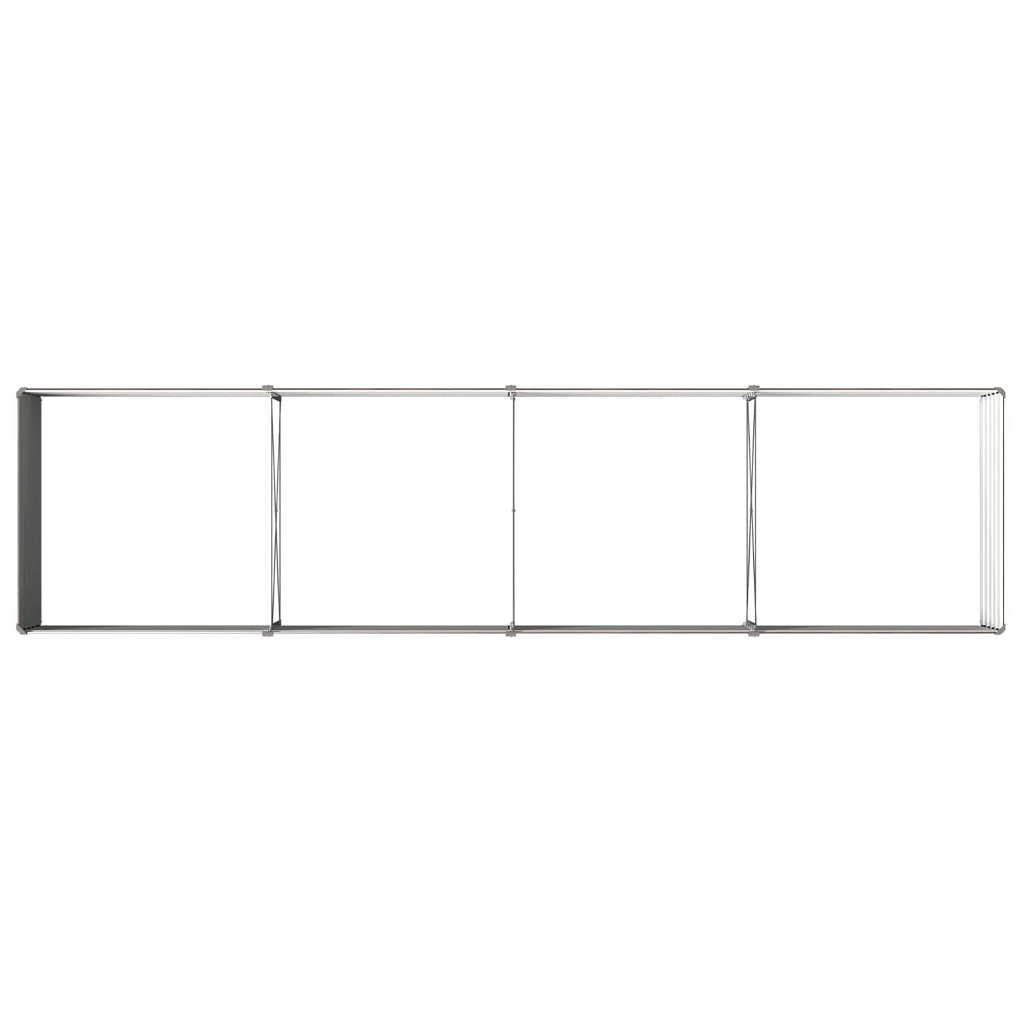 Pakelta sodo lova Juoda 320 x 80 x 55 cm