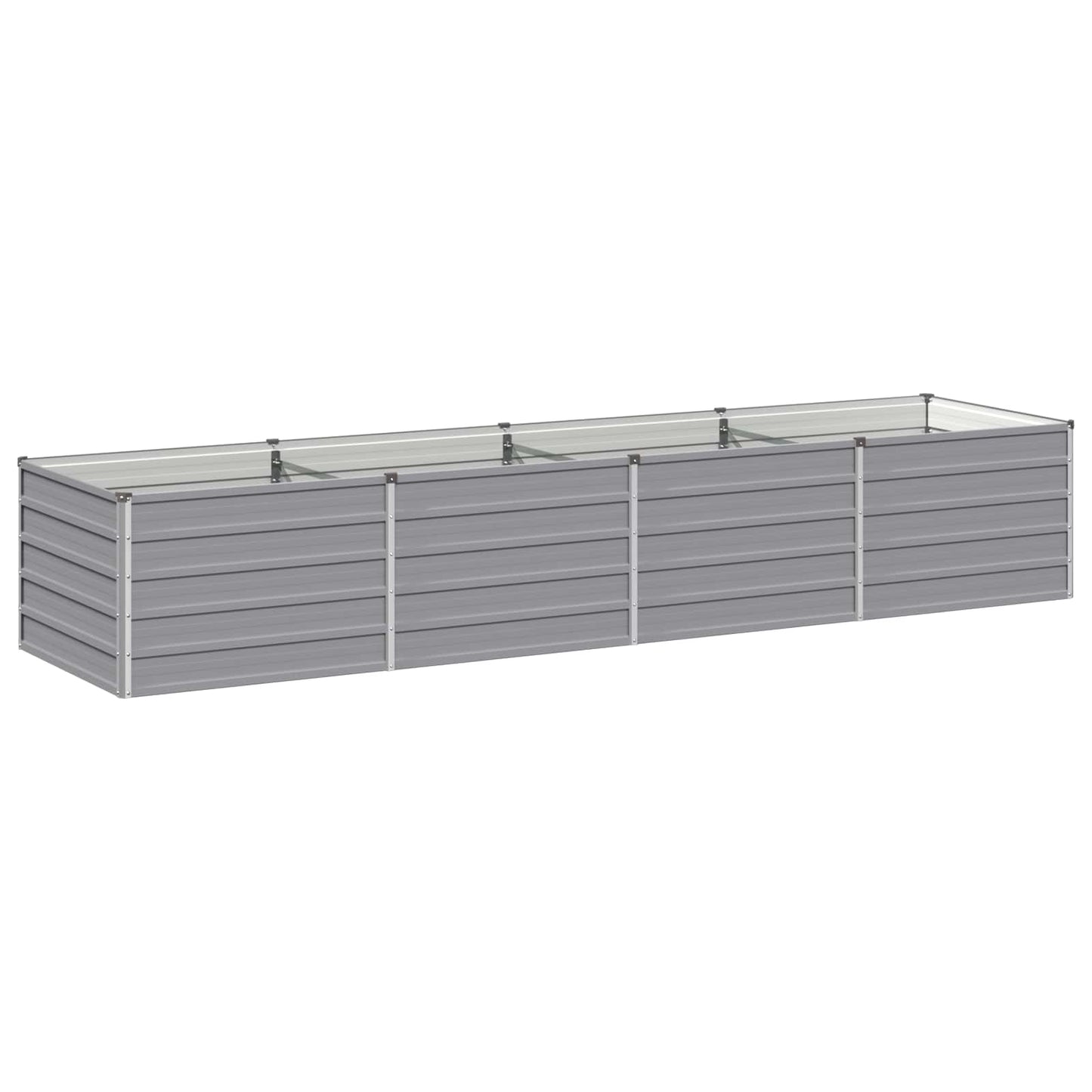 Pakelta sodo lova Pilka 320 x 80 x 55 cm