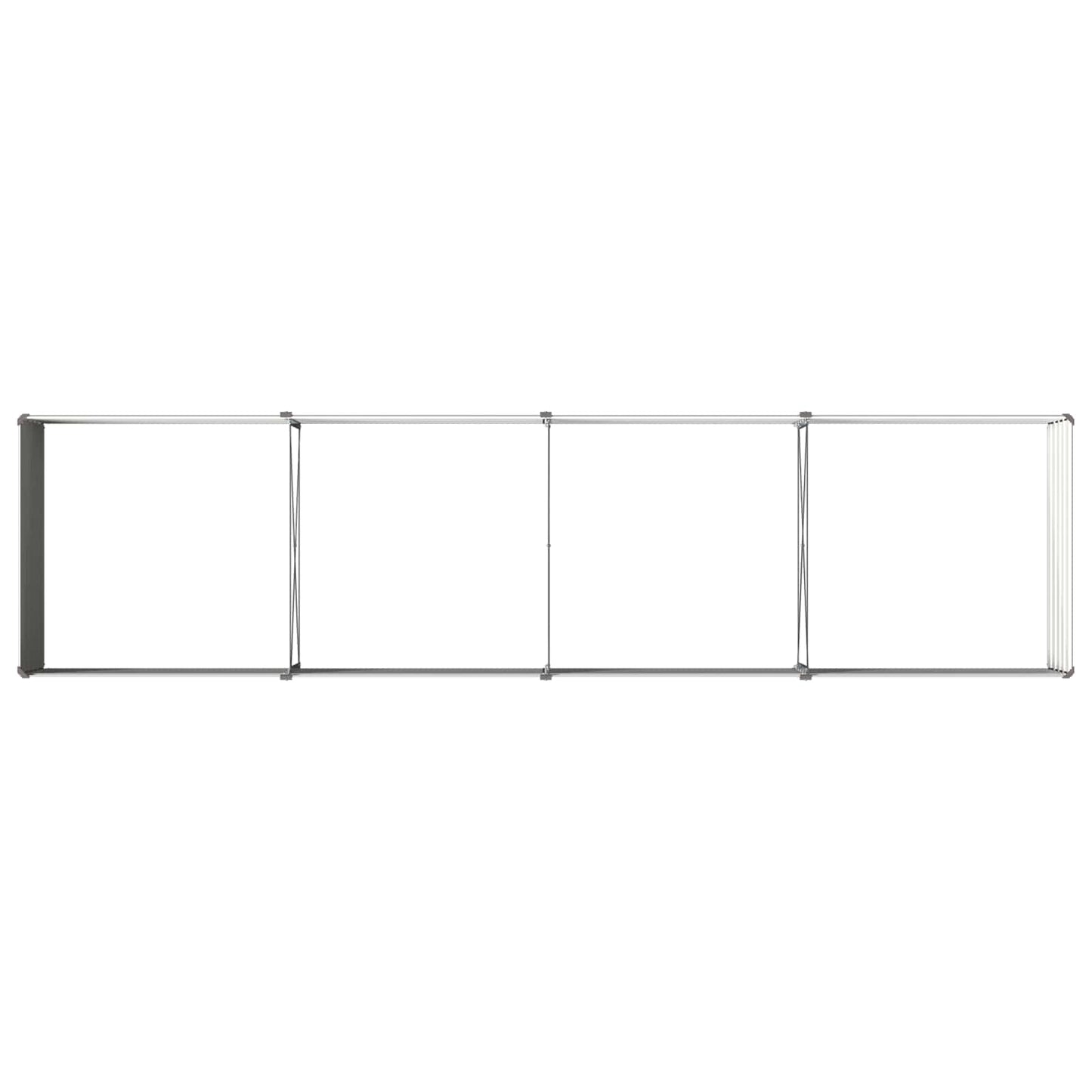 Pakelta sodo lova Pilka 320 x 80 x 55 cm
