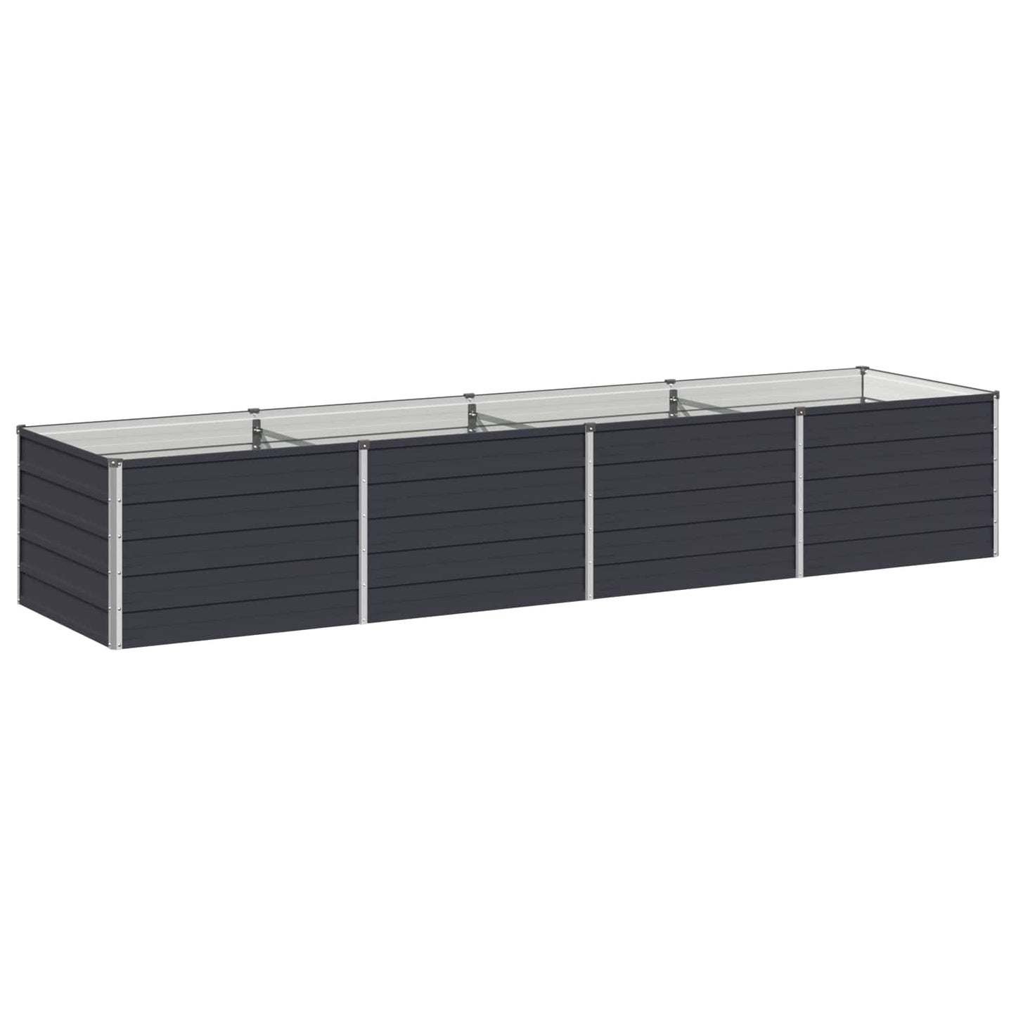 Pakelta sodo lova Antracito 320 x 80 x 55 cm