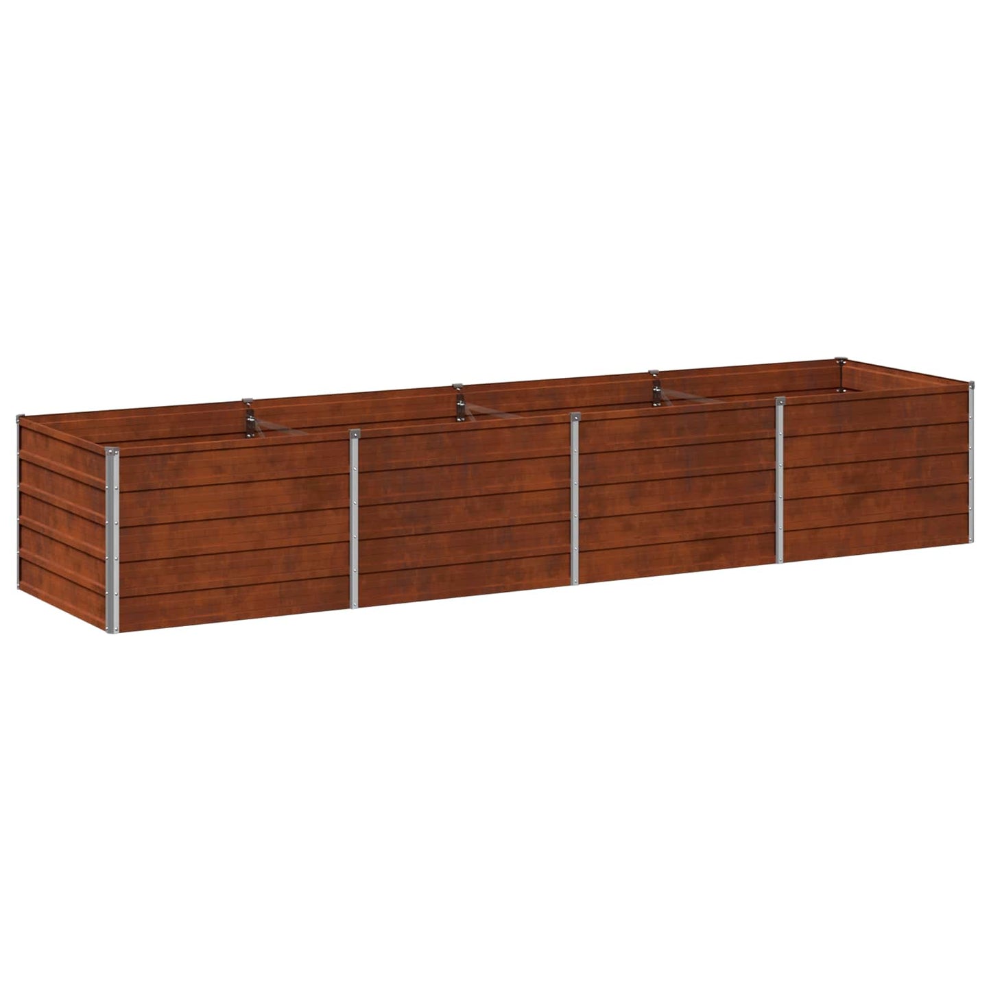 Pakelta sodo lova Rūdijanti 320 x 80 x 55 cm kartonas