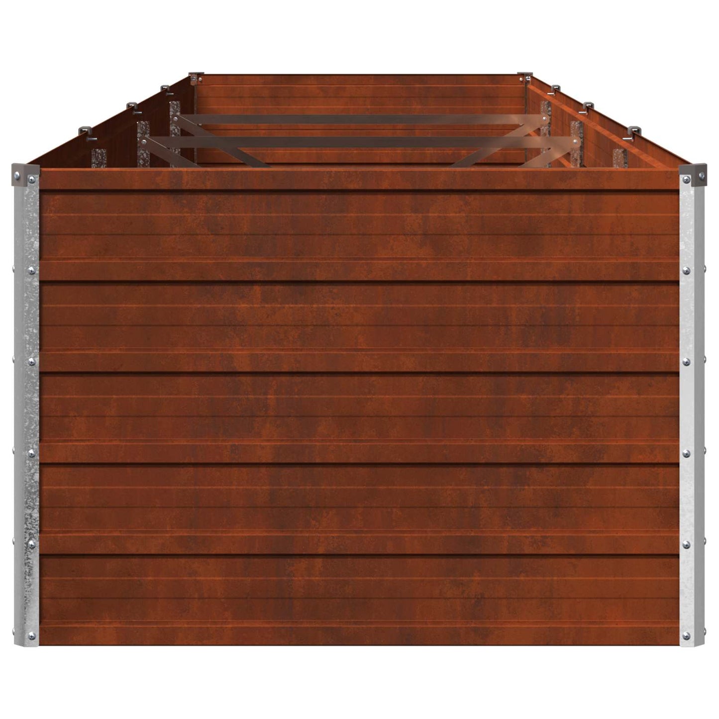Pakelta sodo lova Rūdijanti 320 x 80 x 55 cm kartonas