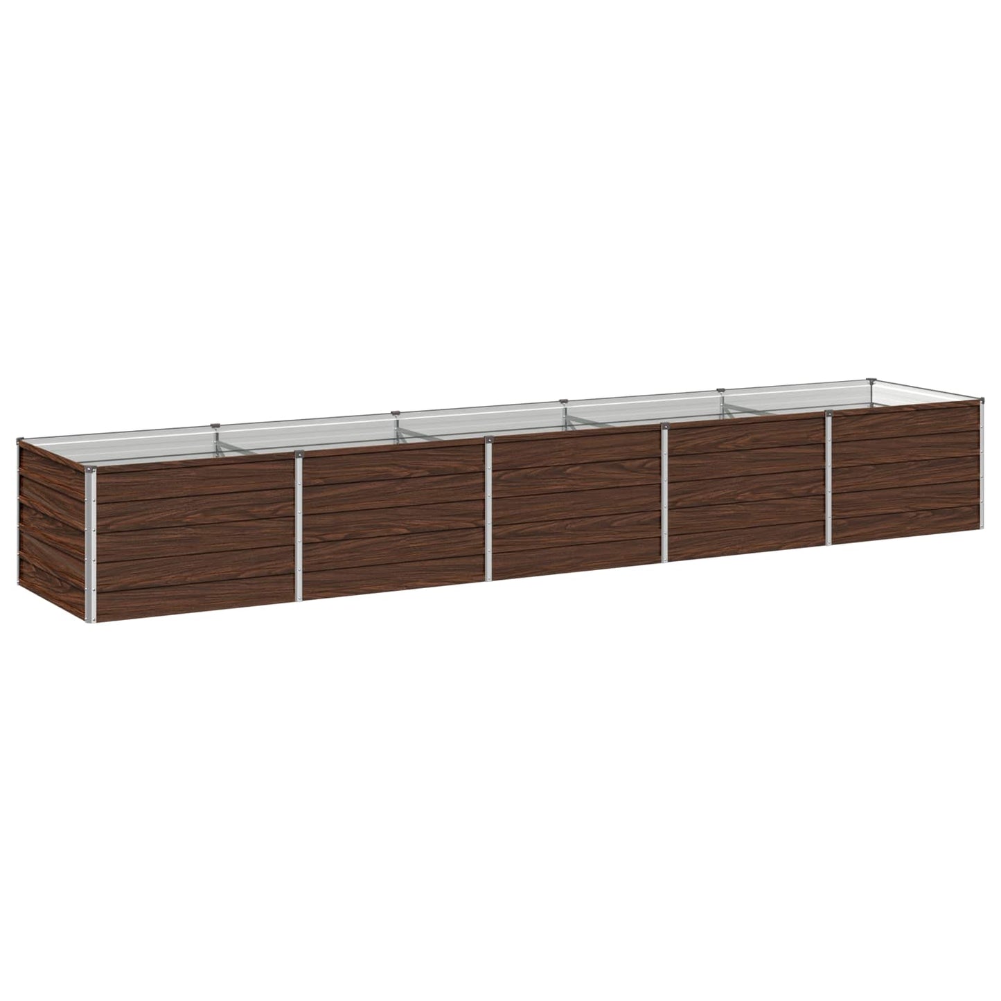 Pakelta sodo lova Juoda 400 x 80 x 55 cm