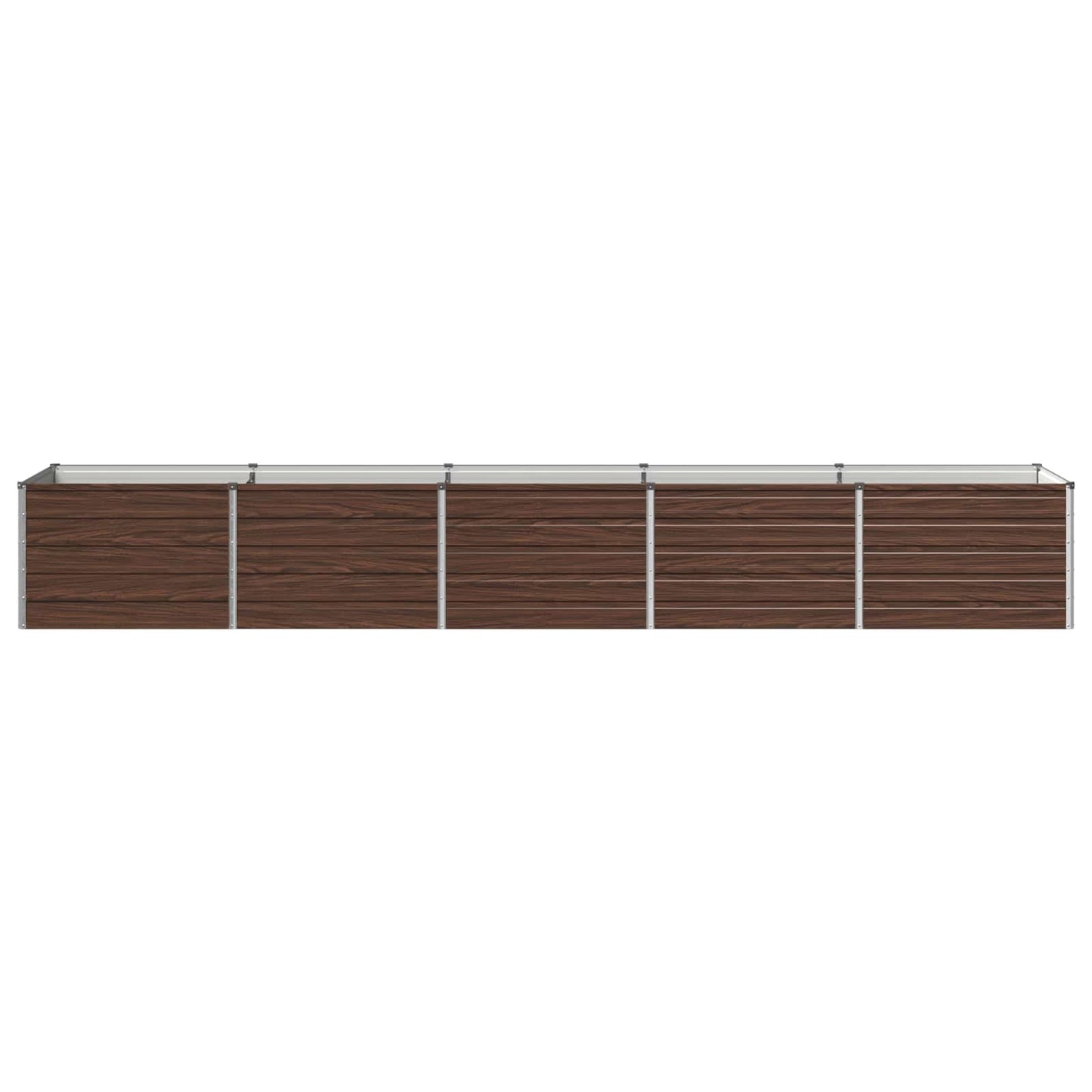 Pakelta sodo lova Juoda 400 x 80 x 55 cm