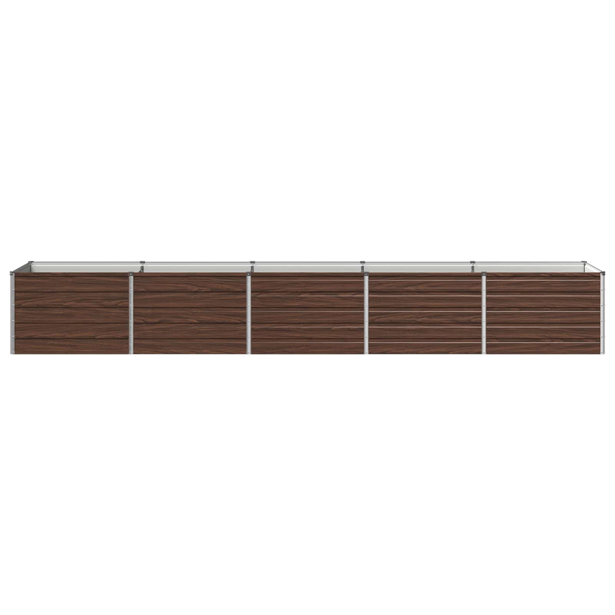 Pakelta sodo lova Juoda 400 x 80 x 55 cm