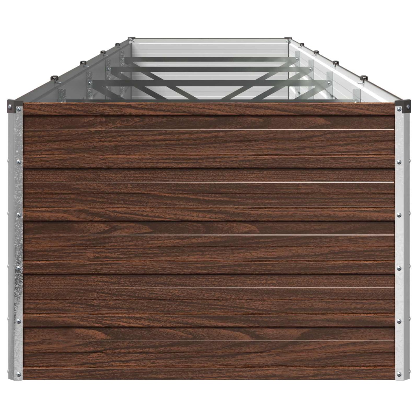 Pakelta sodo lova Juoda 400 x 80 x 55 cm