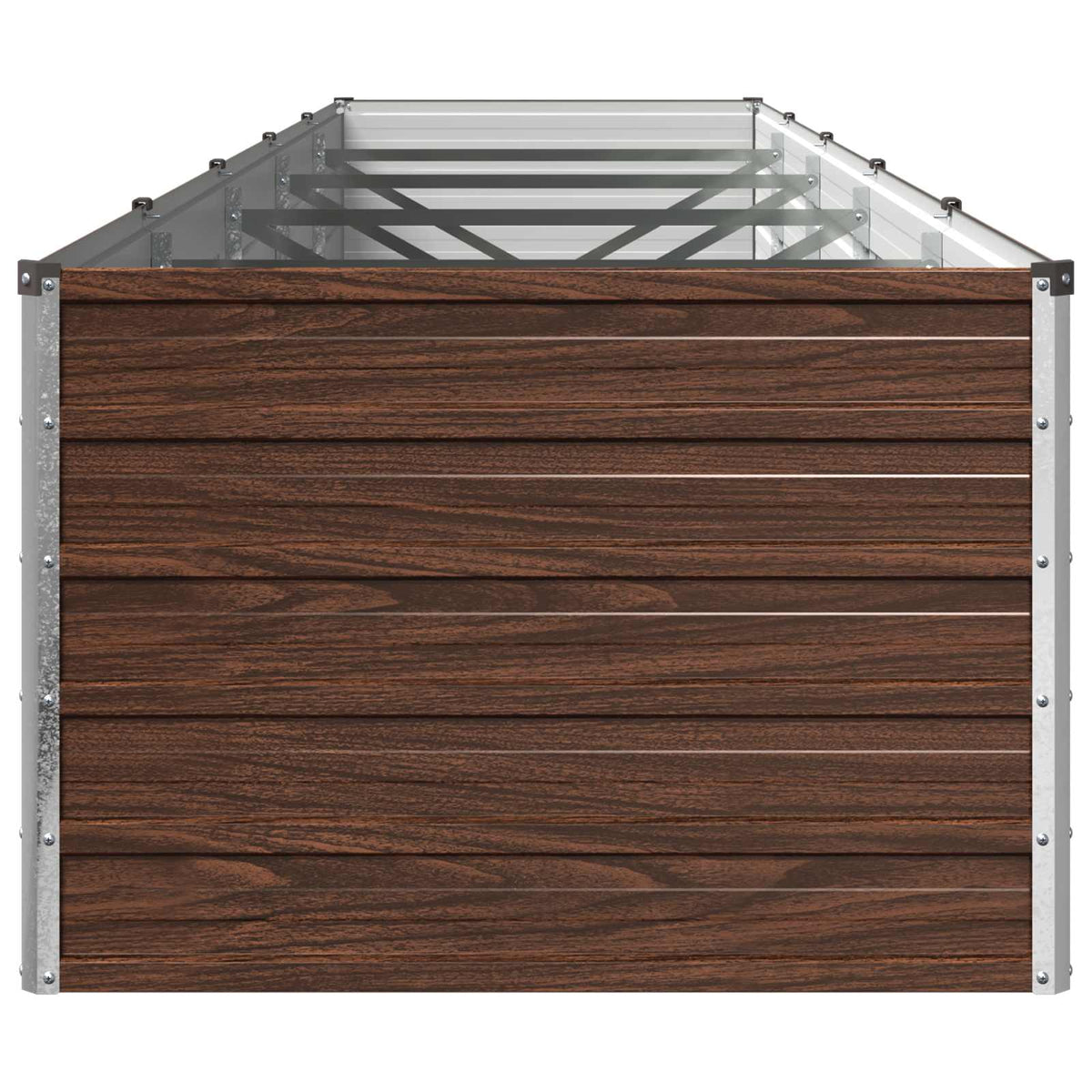 Pakelta sodo lova Juoda 400 x 80 x 55 cm