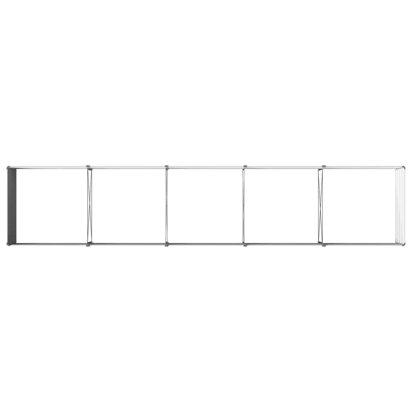 Pakelta sodo lova Pilka 400 x 80 x 55 cm