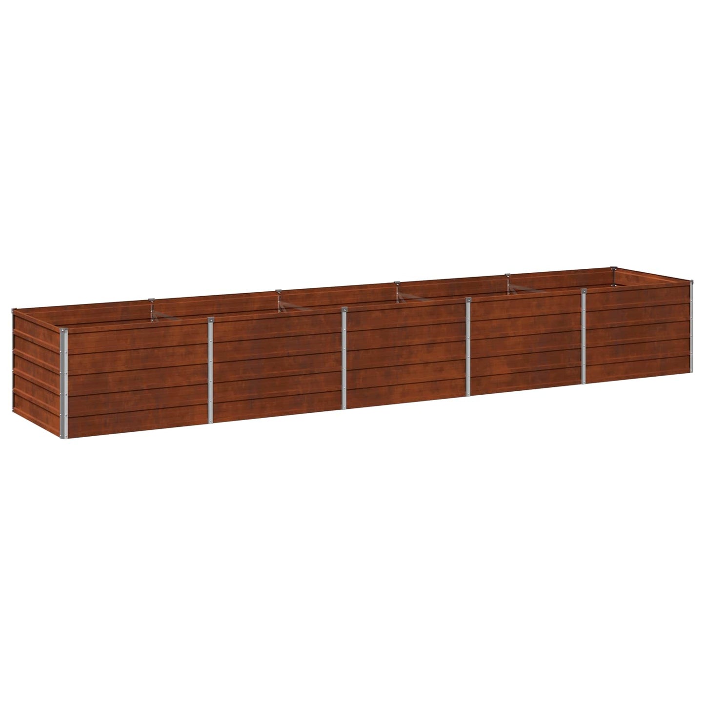 Pakelta sodo lova Rūdijanti 400 x 80 x 55 cm kartonas