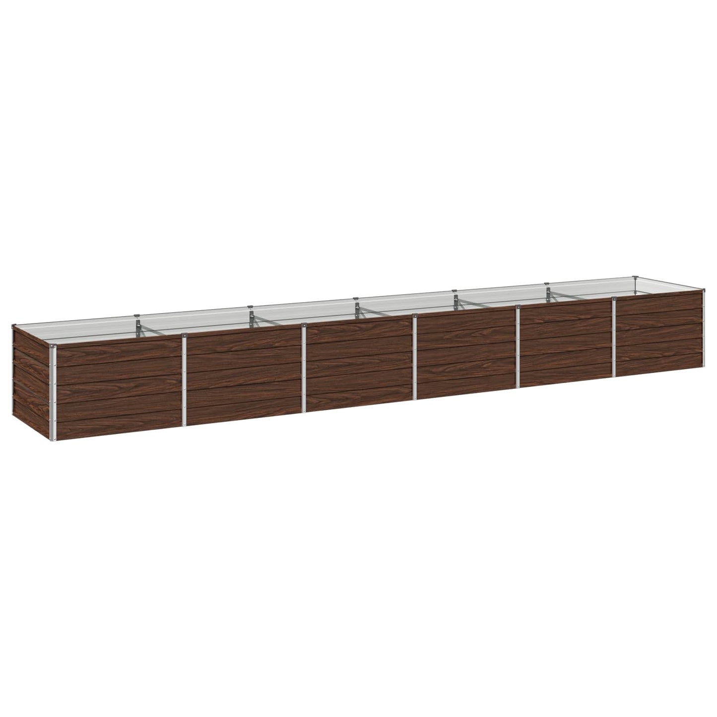 Pakelta sodo lova Juoda 480 x 80 x 55 cm