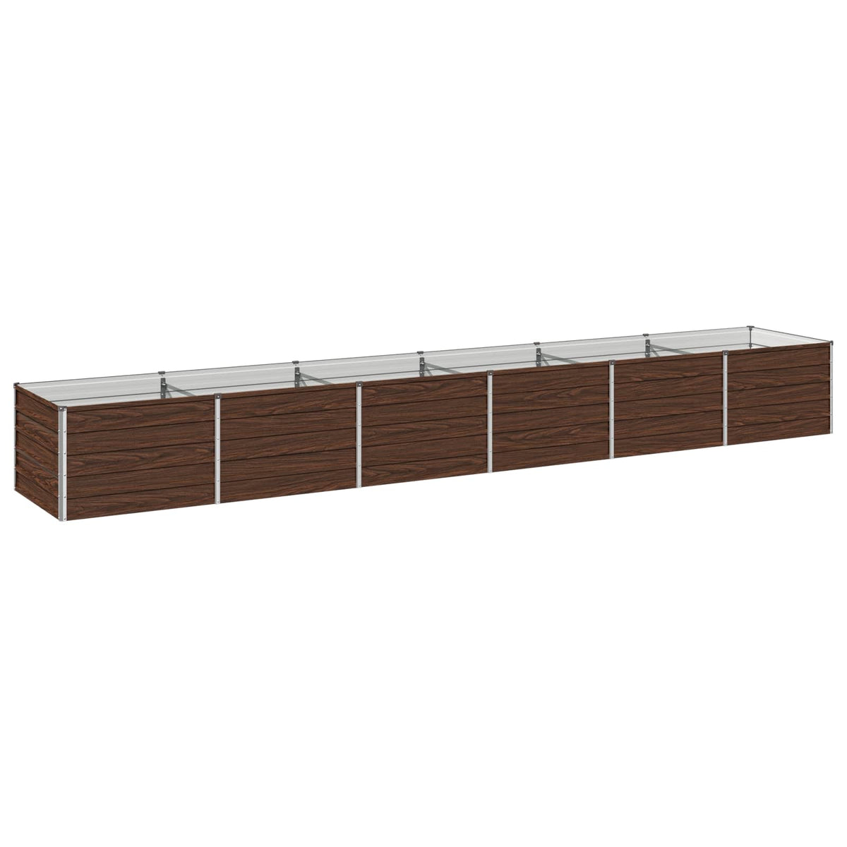 Pakelta sodo lova Juoda 480 x 80 x 55 cm