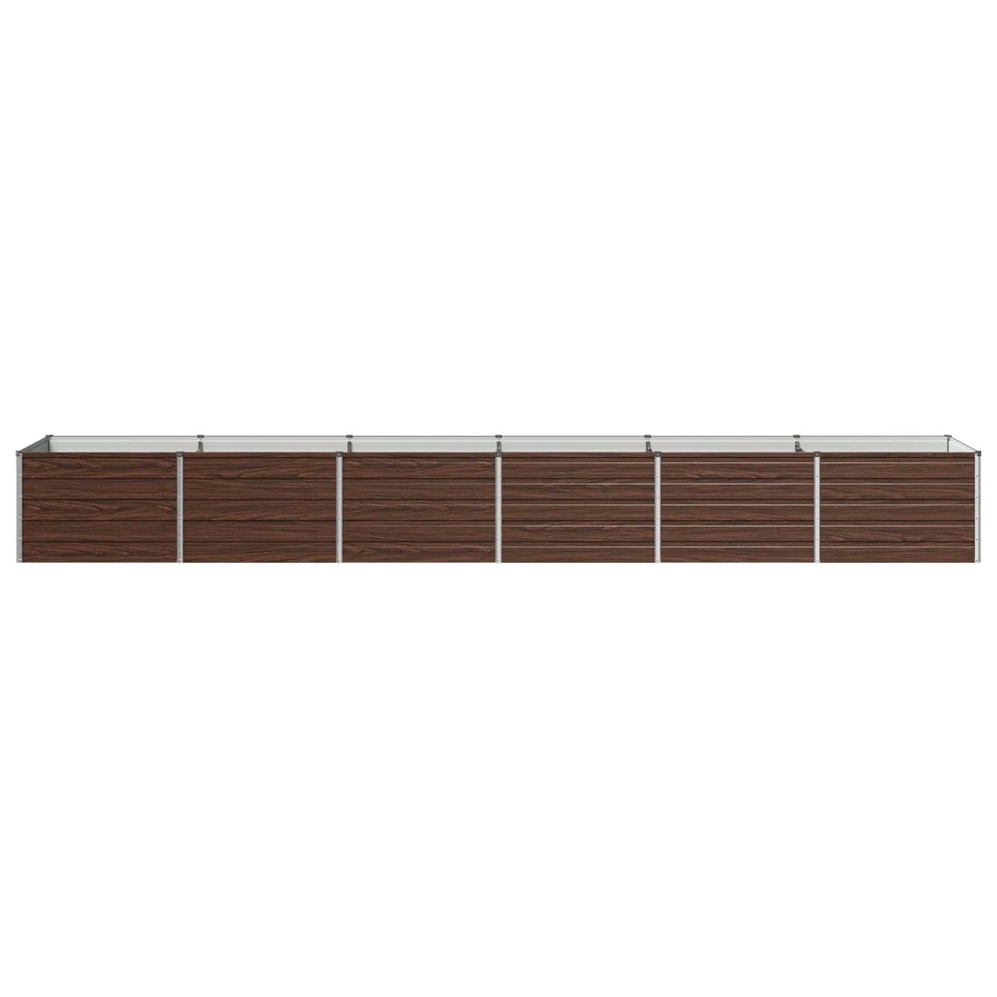 Pakelta sodo lova Juoda 480 x 80 x 55 cm