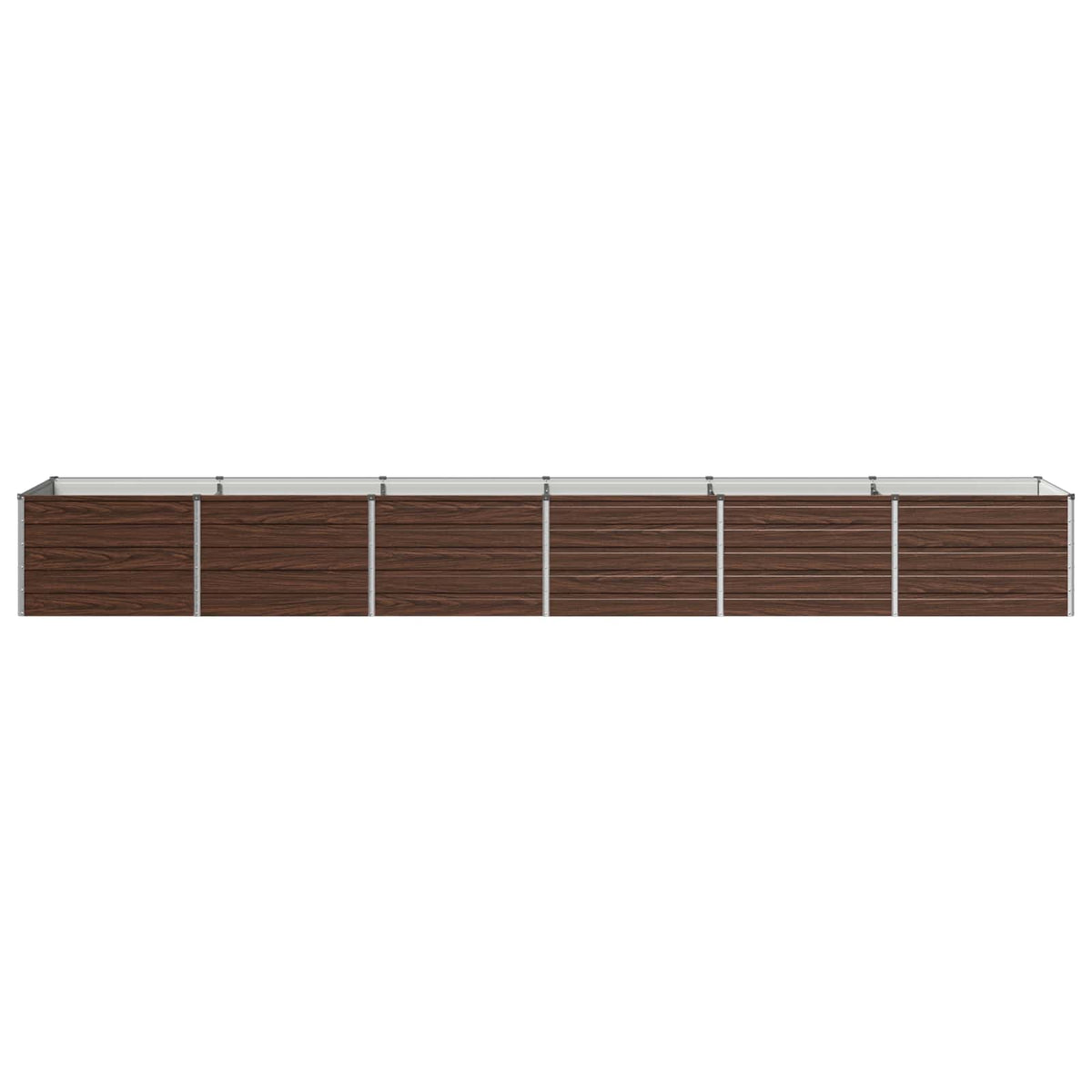 Pakelta sodo lova Juoda 480 x 80 x 55 cm