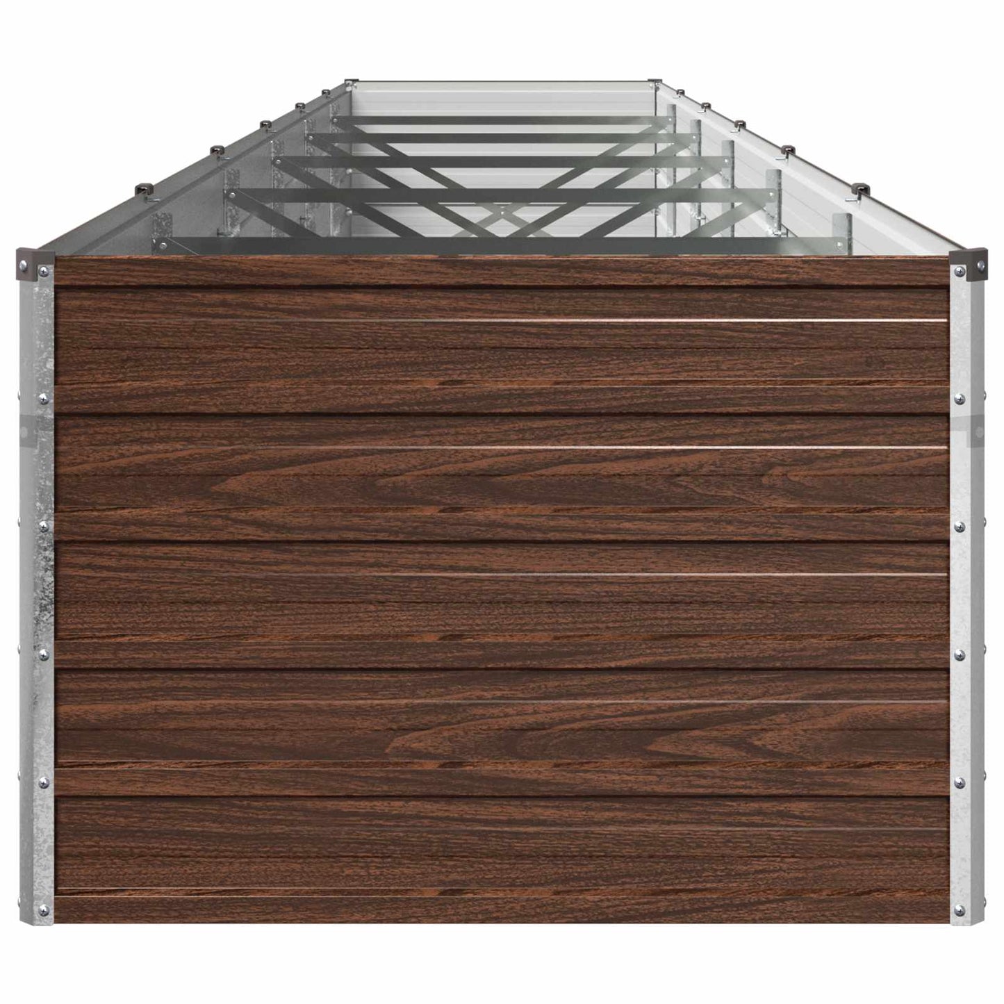 Pakelta sodo lova Juoda 480 x 80 x 55 cm