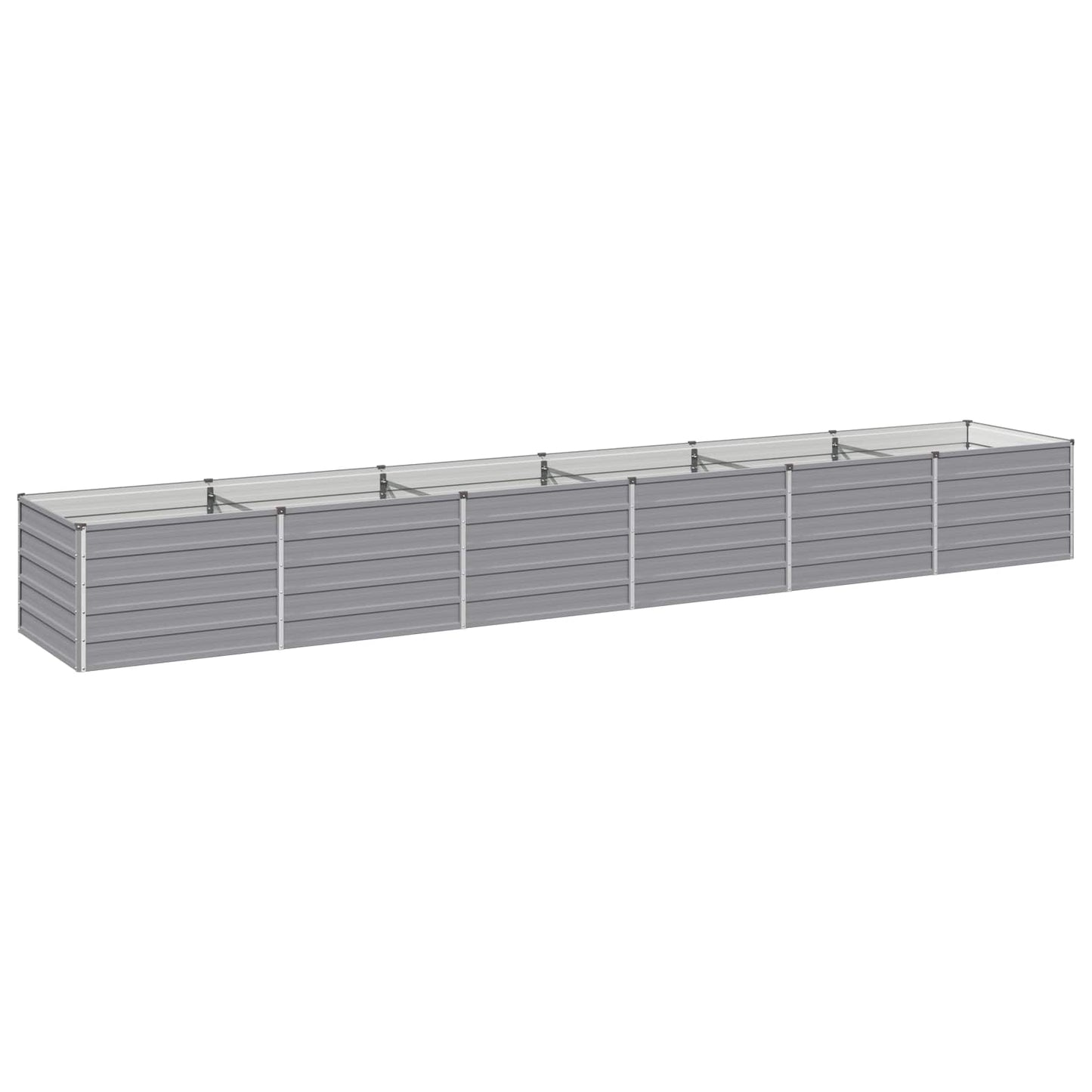 Pakelta sodo lova Pilka 480 x 80 x 55 cm