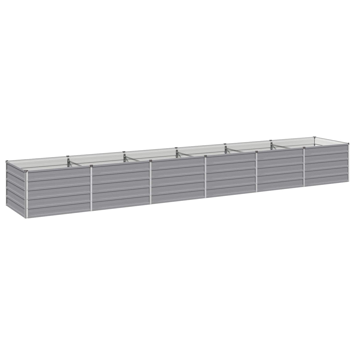 Pakelta sodo lova Pilka 480 x 80 x 55 cm