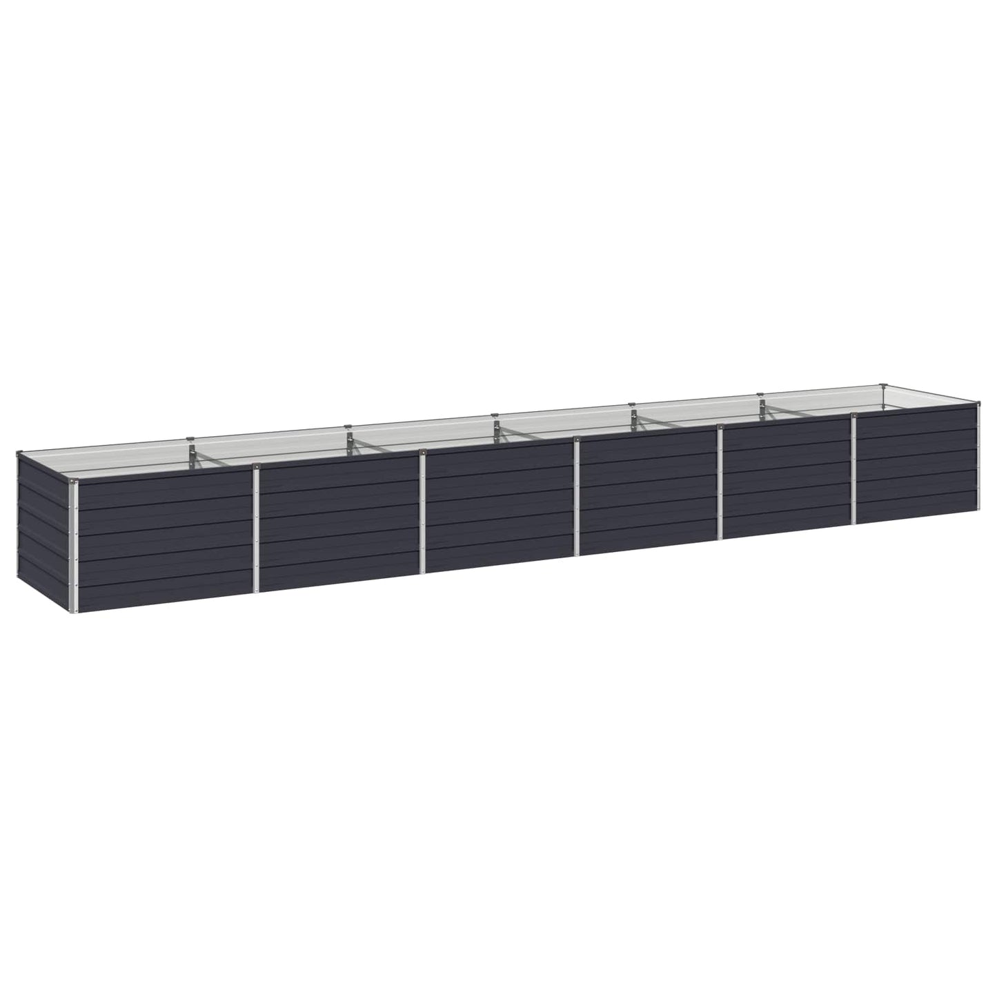 Pakelta sodo lova Antracito 480 x 80 x 55 cm