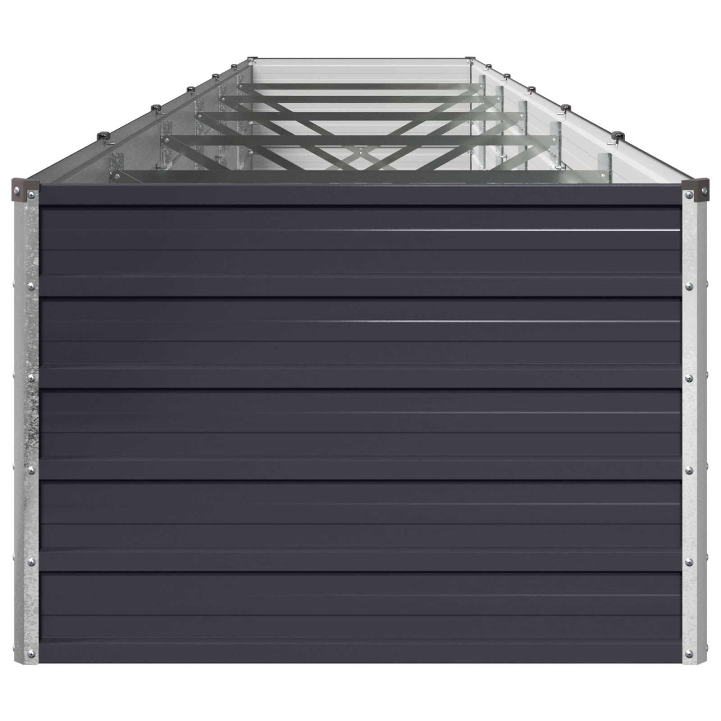Pakelta sodo lova Antracito 480 x 80 x 55 cm