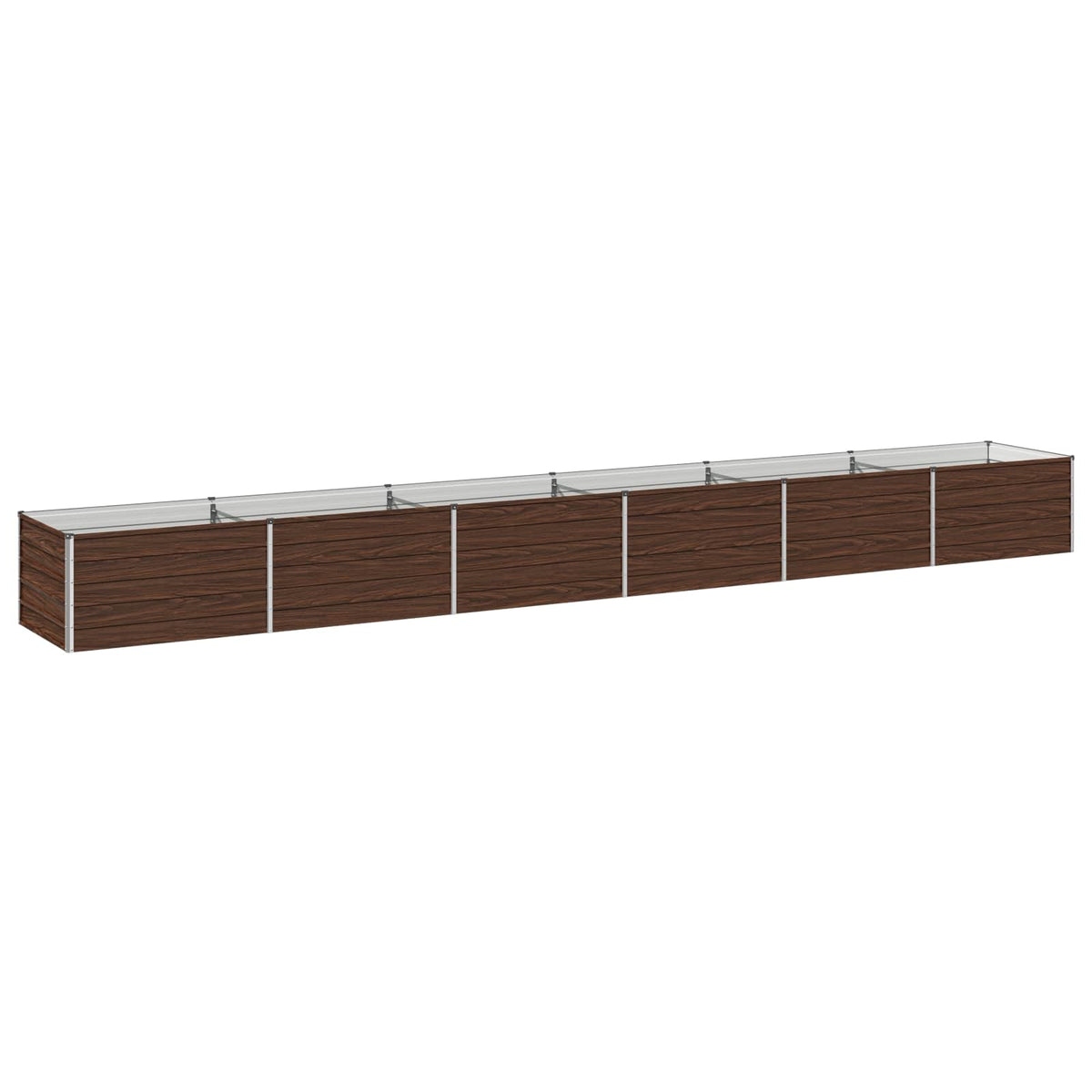Pakelta sodo lova Juoda 600 x 80 x 55 cm