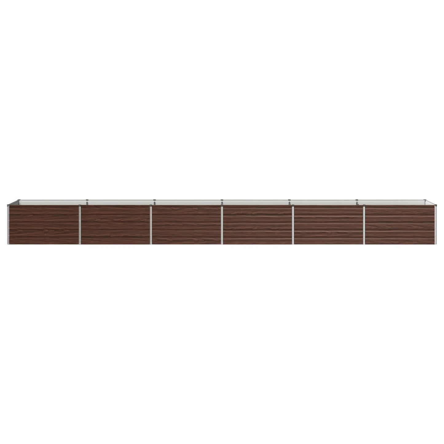 Pakelta sodo lova Juoda 600 x 80 x 55 cm