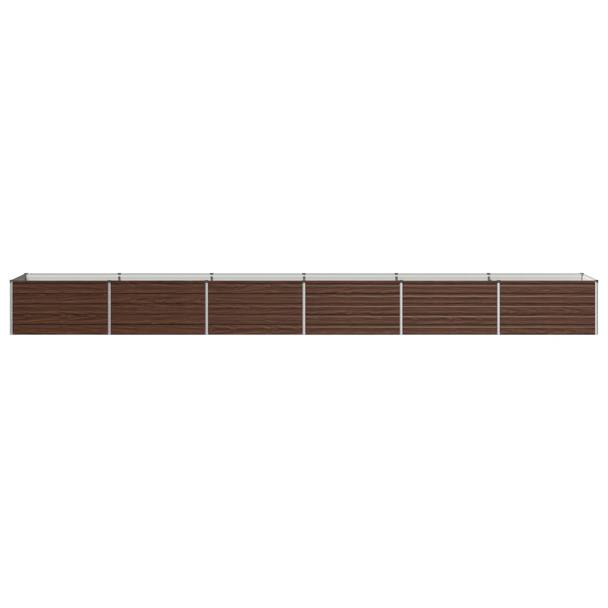 Pakelta sodo lova Juoda 600 x 80 x 55 cm