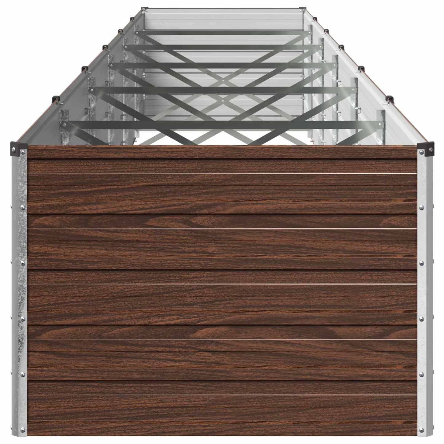 Pakelta sodo lova Juoda 600 x 80 x 55 cm