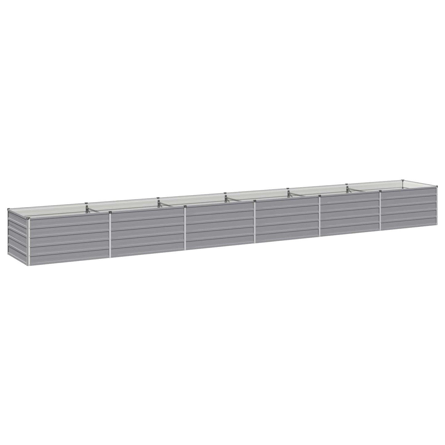 Pakelta sodo lova Pilka 600 x 80 x 55 cm