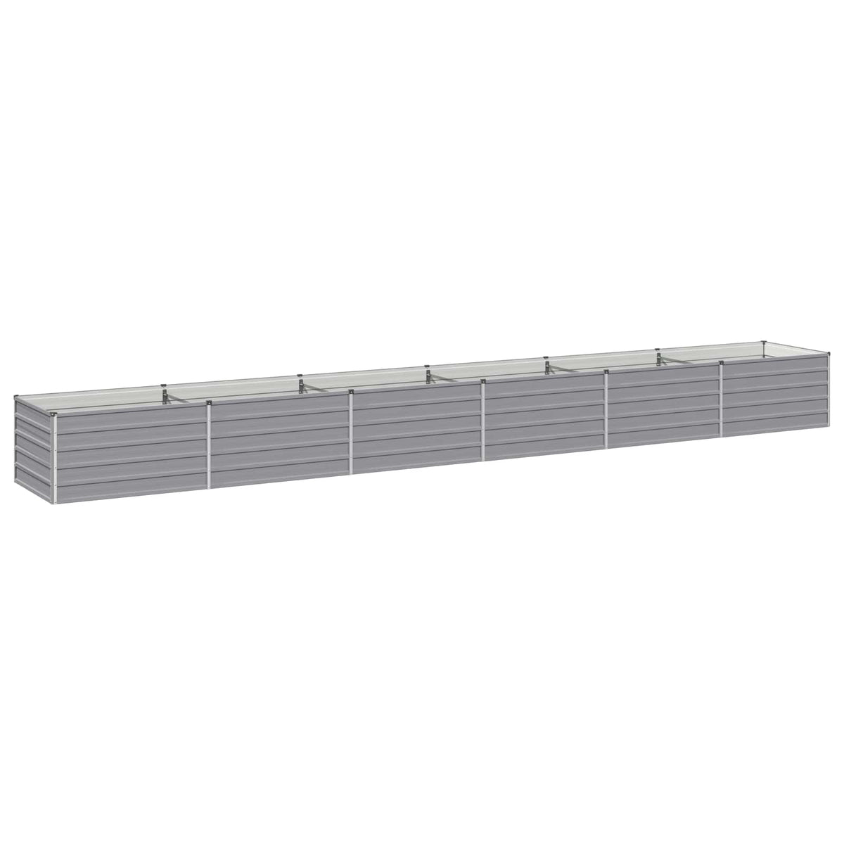 Pakelta sodo lova Pilka 600 x 80 x 55 cm