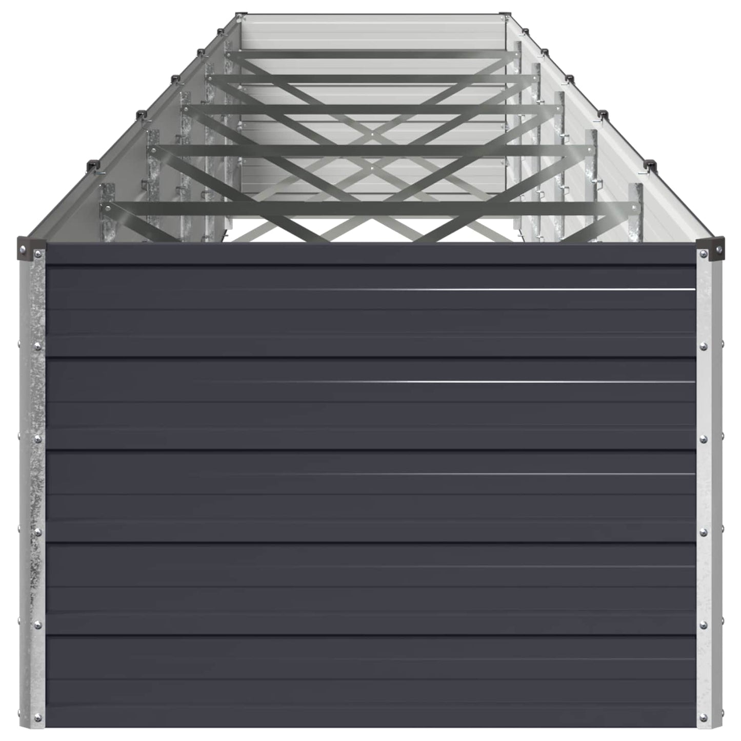 Pakelta sodo lova Antracito 600 x 80 x 55 cm