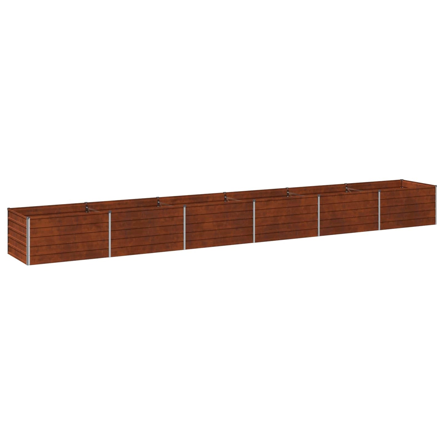 Pakelta sodo lova Rūdijanti 600 x 80 x 55 cm kartonas