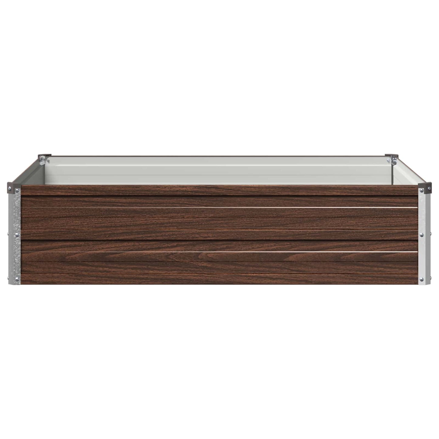 Pakelta sodo lova Juoda 100 x 80 x 24 cm