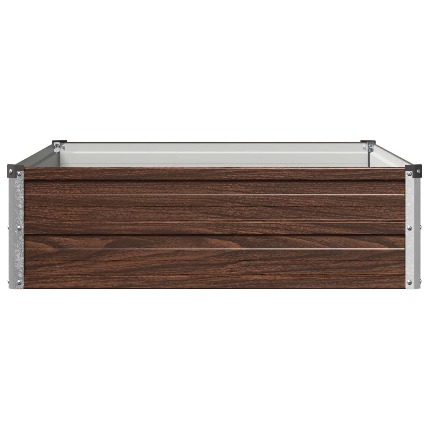Pakelta sodo lova Juoda 100 x 80 x 24 cm