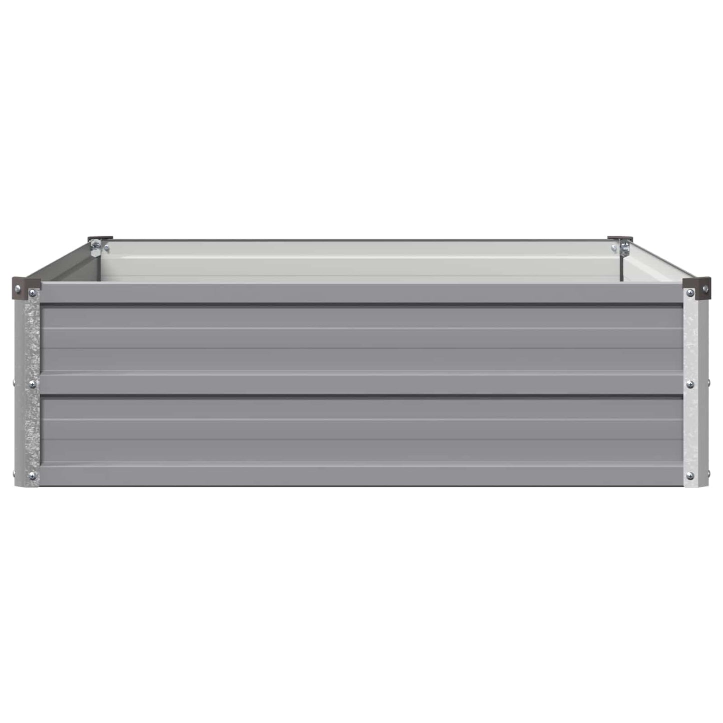 Pakelta sodo lova Pilka 100 x 80 x 24 cm