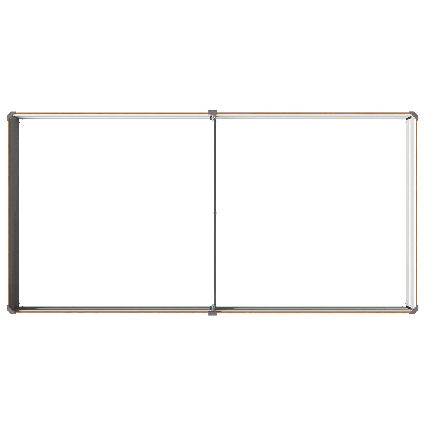 Pakelta sodo lova Medžio rudas 160 x 80 x 24 cm
