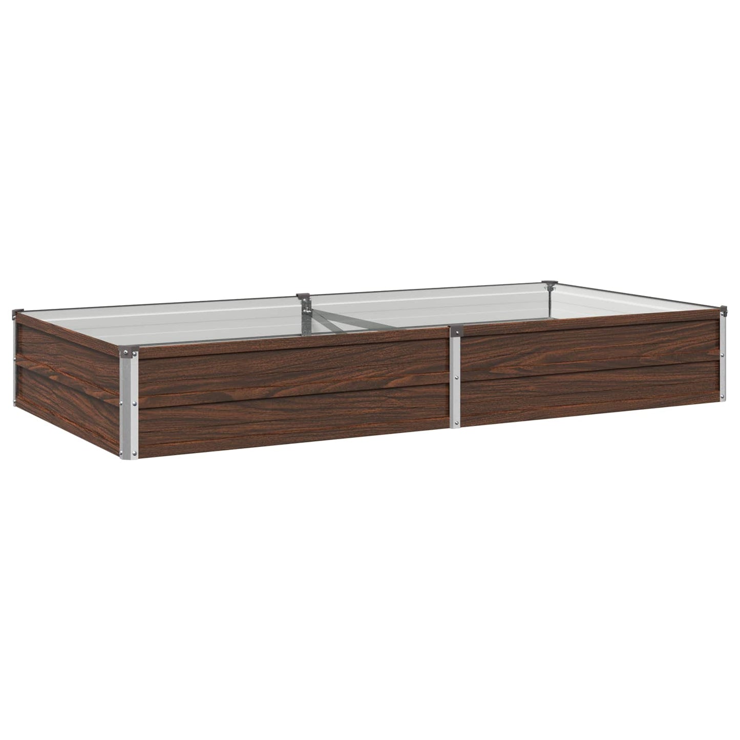 Pakelta sodo lova Juoda 160 x 80 x 24 cm