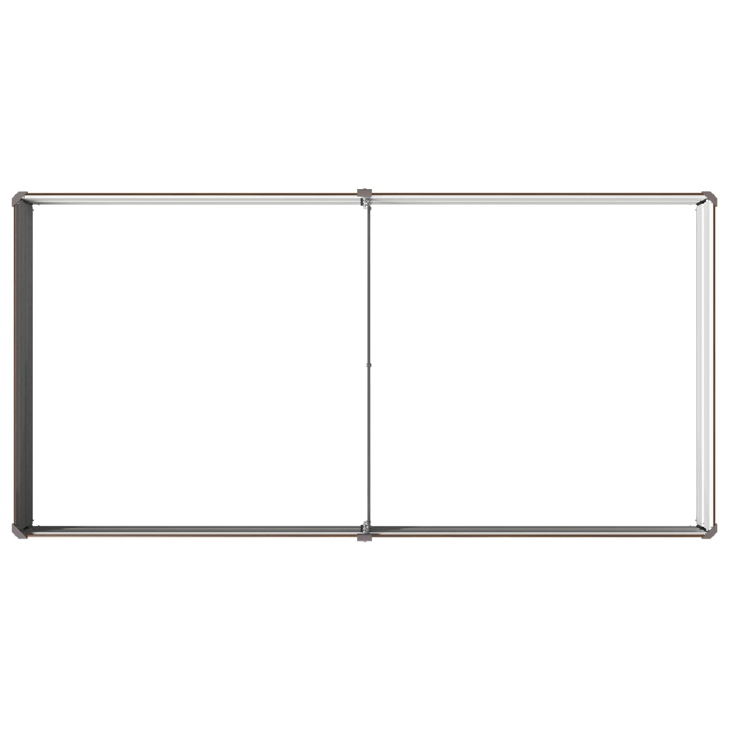 Pakelta sodo lova Juoda 160 x 80 x 24 cm