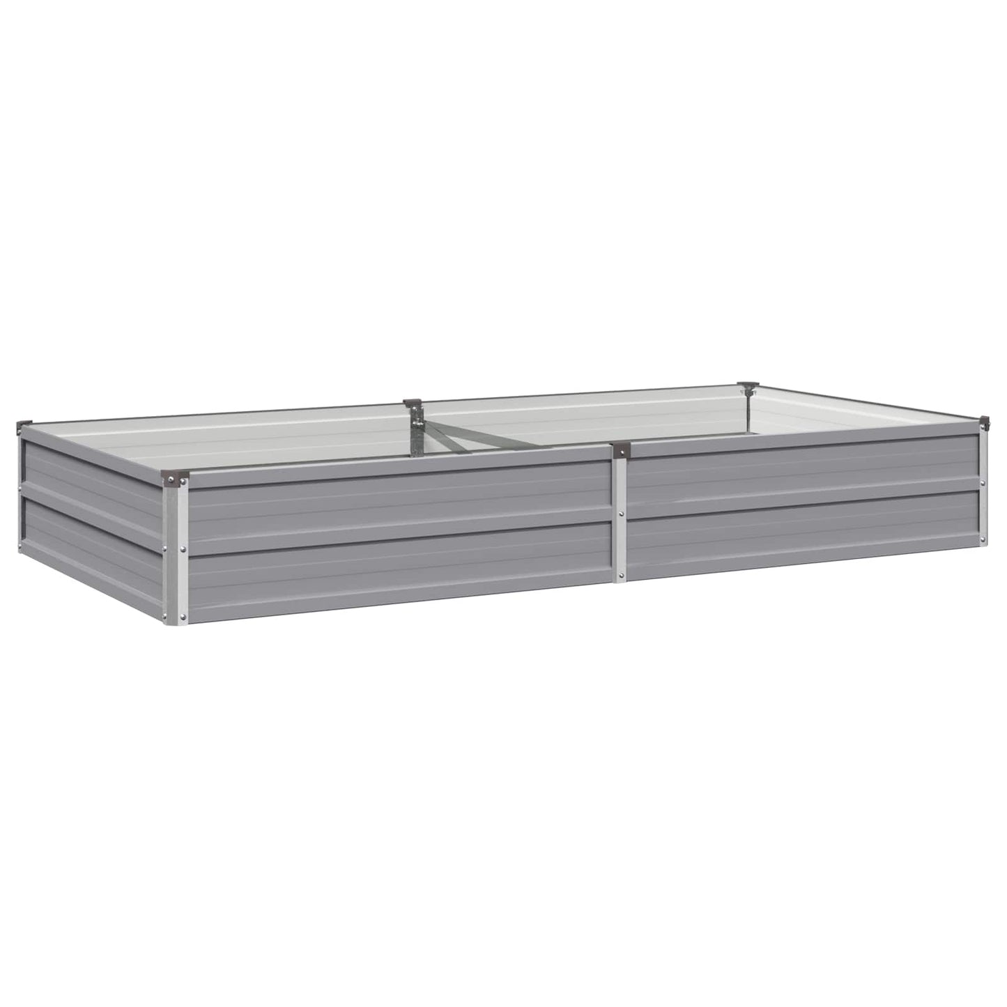 Pakelta sodo lova Pilka 160 x 80 x 24 cm