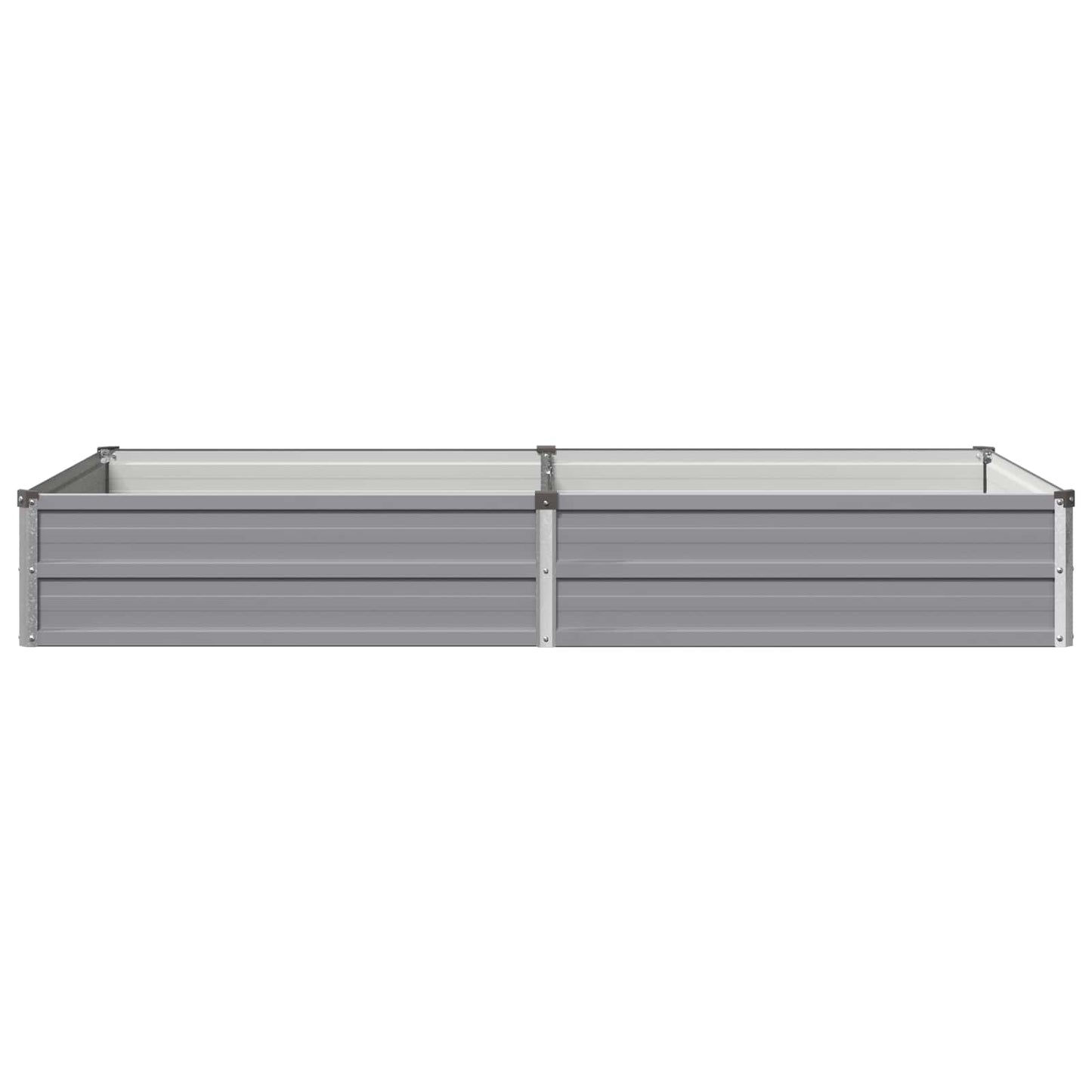 Pakelta sodo lova Pilka 160 x 80 x 24 cm