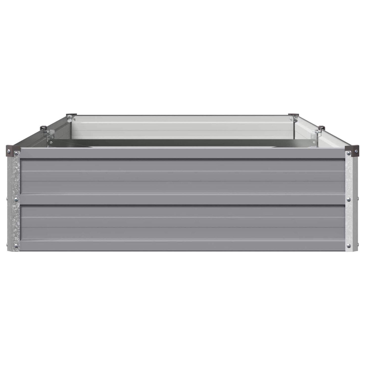 Pakelta sodo lova Pilka 160 x 80 x 24 cm